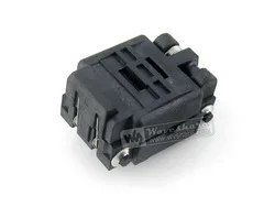 Plastronics 08QN50T43020 IC тестовая розетка адаптер 0,5 мм шаг для QFN8, MLP8, MLF8 упаковка
