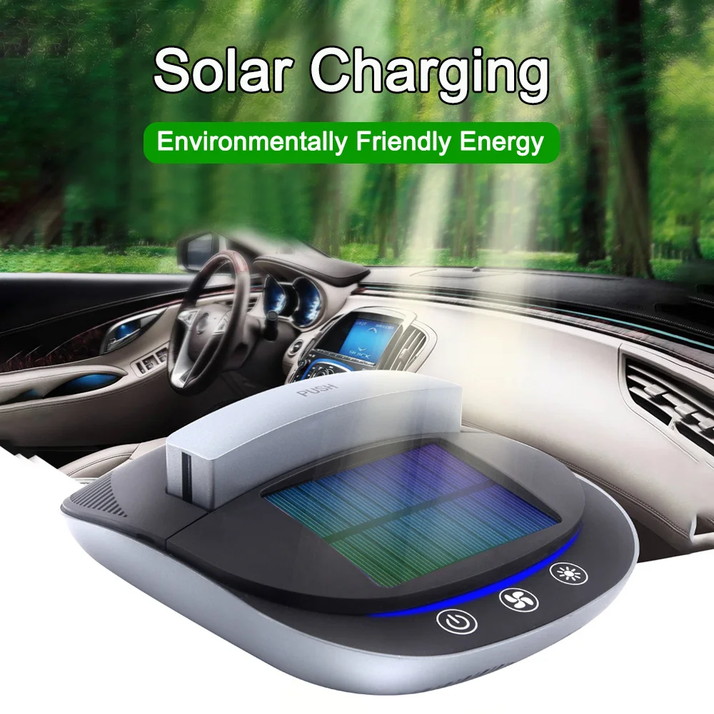 

Car Air Purifier Plus Parking Number Plate Smart Touch Removes Cigarette Smoke Dust Frost Germs Food Odors for Car & Home