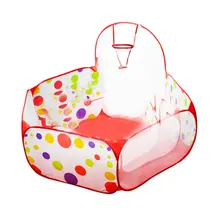 Портативный детский мяч Яма бассейн с игровой корзиной палаткой для ребенка Крытый игрушка для игр на открытом воздухе