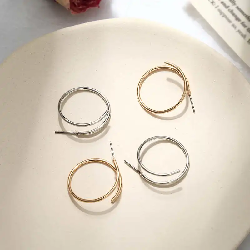 

Simple Personalized Hoop Earrings For Women 2019 Trendy