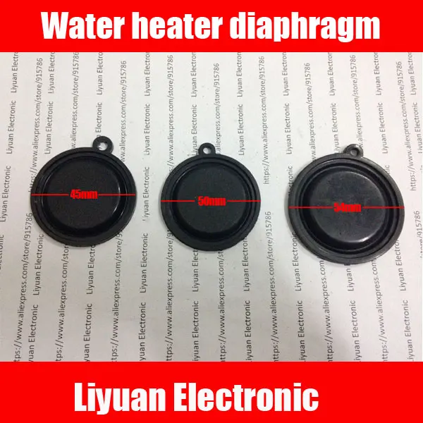 

100pcs Water heater diaphragm / Gas water pressure film/ water valve diaphragm skin 45-50-54mm