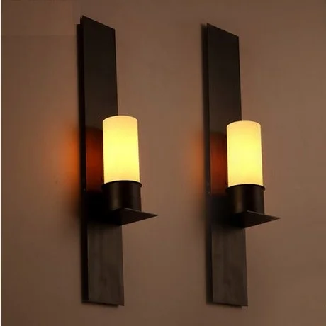 Retro Loft Style LED Wall Sconce Iron Glass Vintage Wall Lamp For Home Antique Wall Lights Indoor Lighting Luz De Pared Retro Loft Style LED Wall Sconce Iron Glass Vintage Wall Lamp For Home Antique Wall Lights Indoor Lighting Luz De Pared