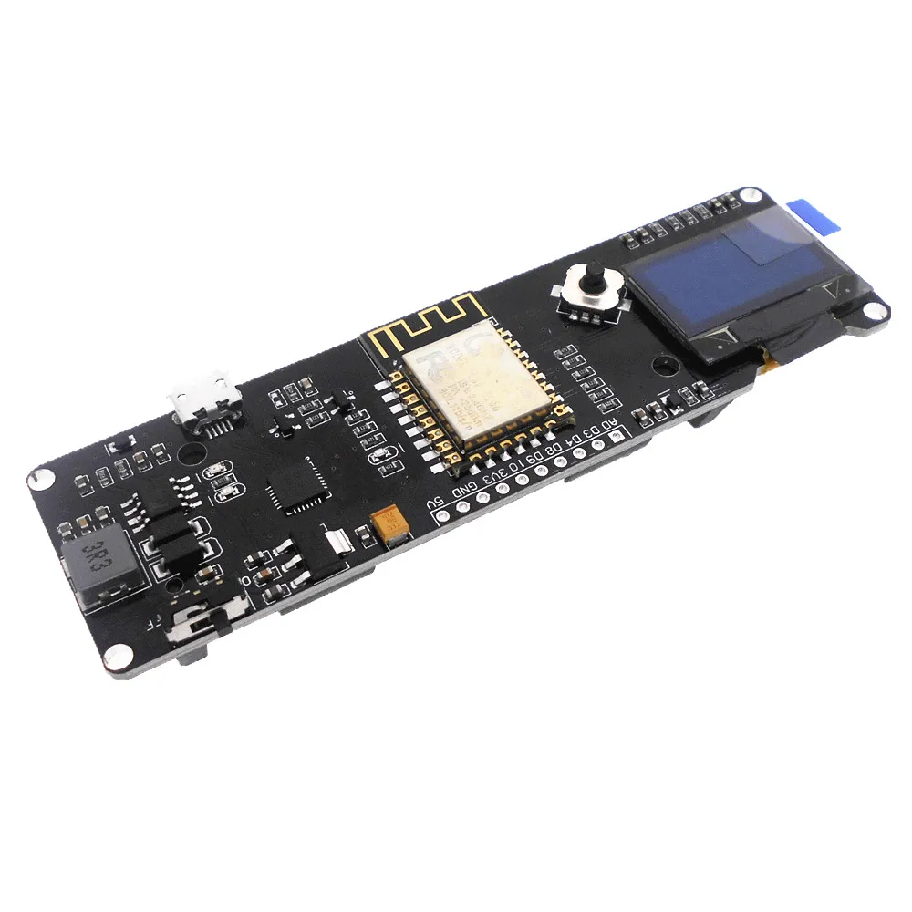 Датчик температуры и влажности ESP8266 для NODEMCU с OLED-дисплеем 0 96 дюйма Метеостанция
