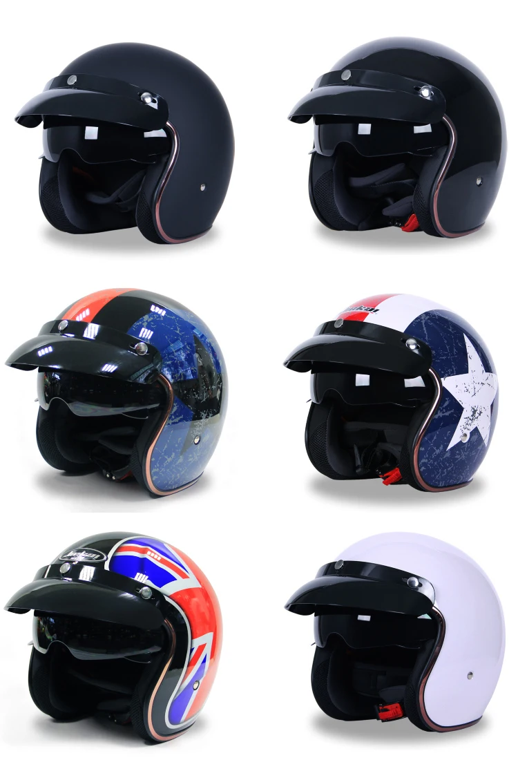 JIEKAI Motorcycle Helmet For Harley (17)