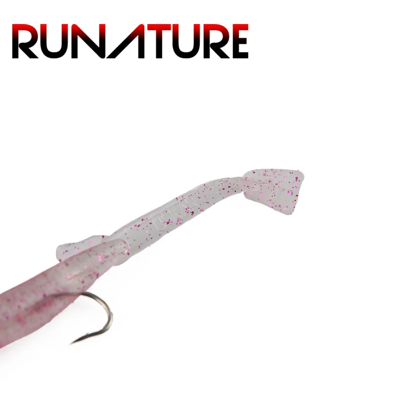 Runature 6 шт./упак. мягкие приманки с крючком искусственные рыболовные для угоря