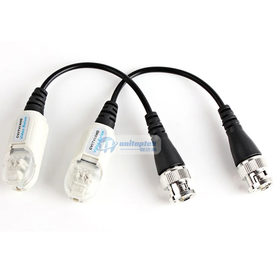5 пар BNC для UTP CAT5/5e/6 видео baluntransceivers адаптер передатчик Поддержка 720 P/1080 P AHD/CVI/TVI