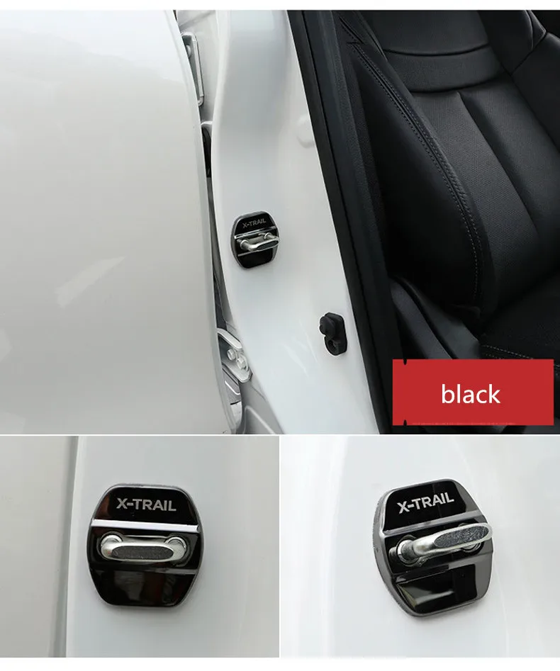 Для Nissan X-trail X trail T32- крышка дверного замка автомобиля защитная крышка ржавчины декоративные автомобильные аксессуары