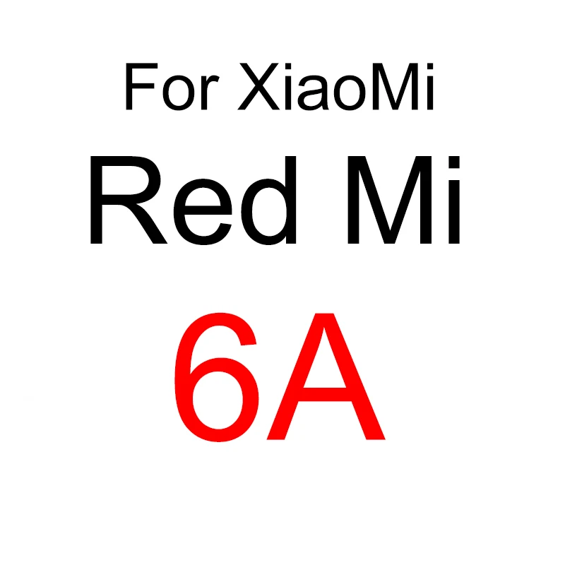 Защитное стекло для Xiaomi Redmi Note 5 5A Prime 6A note 6 pro, закаленное стекло для Redmi 5 plus 6A note 7 pro 6, защита экрана - Цвет: Redmi 6A