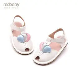 Mr. baby оригинальная детская обувь 2019 Лето Новый прекрасный интерес маленький воздушный шар принцесса девочка детские сандалии