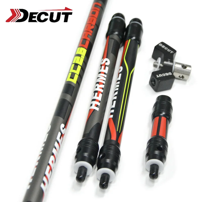 1set DECUT Archery Stabilizer Balance Bar Recurve Bow Damper 30inch 10inch 4inch Hunting Accessory | Спорт и развлечения