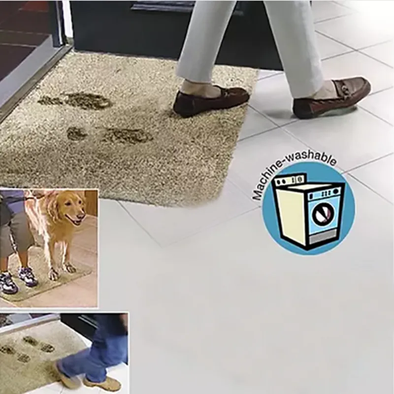 

Magic Super Absorbant Non-slip mat Bathroom Carpet Door Mat Microfibre Clean Step Super Mat Washable Doormat Carpet for Home
