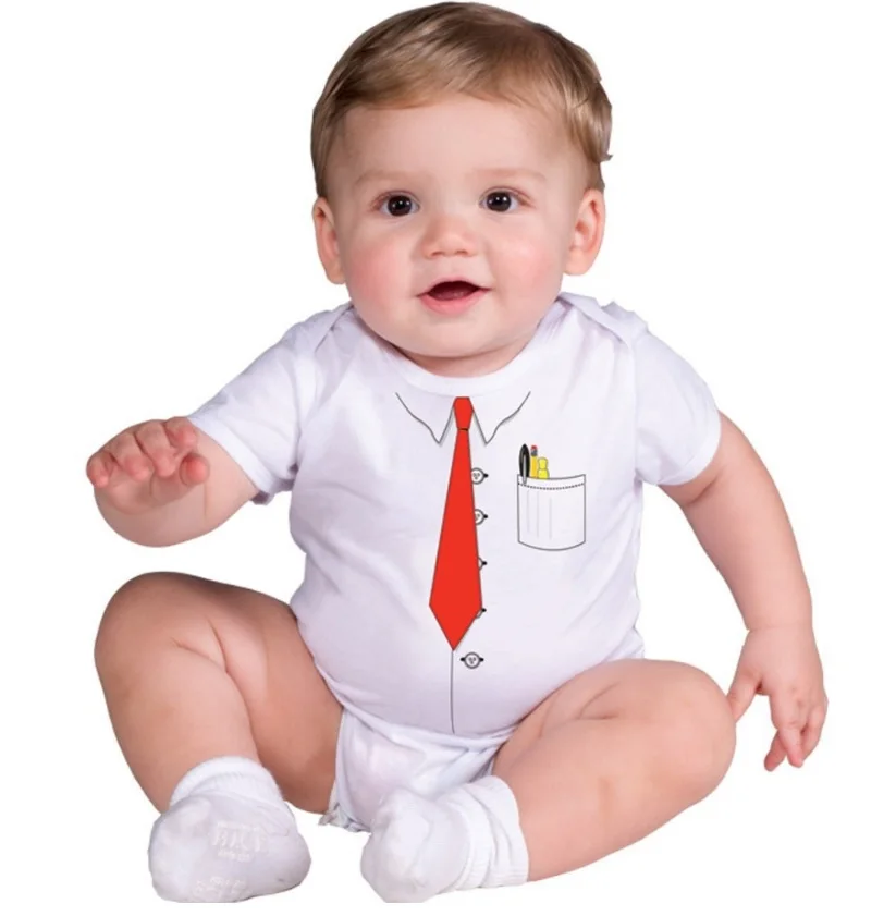 Hooyi/Коллекция года, боди для новорожденных девочек, цельная одежда с принтом доктора боди из хлопка, комбинезон для маленьких девочек, ropa de bebe, одежда для маленьких девочек - Цвет: 2