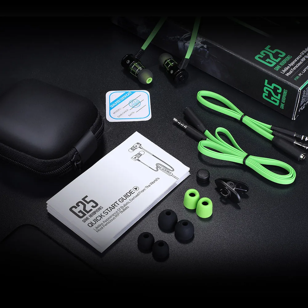 PLEXTONE G25 In-ear Gaming Earphones Stereo Headset Magnetic With Mic Wired Bass Earbuds for Computer Phone Sport (11)