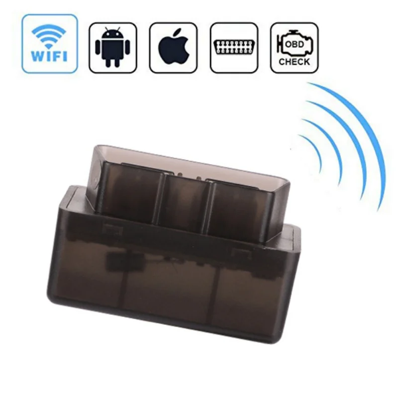Мини Wi Fi ELM327 ElM 327 V1.5 OBD2 II автомобильный диагностический инструмент OBD 2 сканер