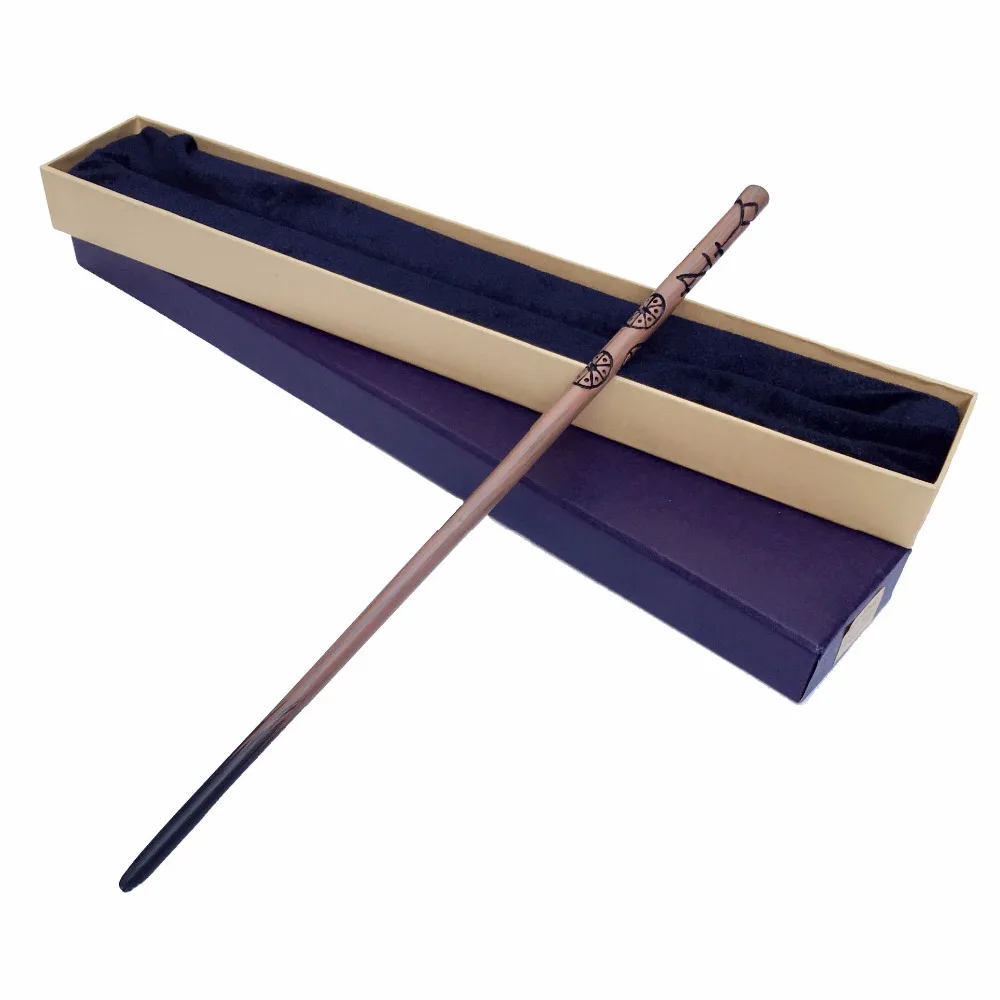 

Newest High Quality Harry Potter Metal Core Cedric Diggory Magical Wand With Gift Blue Box Packing Chirstmas Cosplay Toy