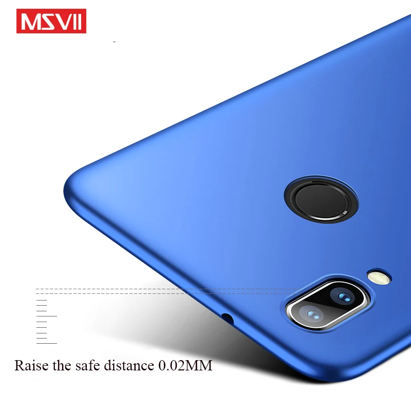 Чехол для Huawei P20 lite case MSVII Brand coque For huawei pro slim hard PC Back Cover P 20 phone case|Бамперы| |