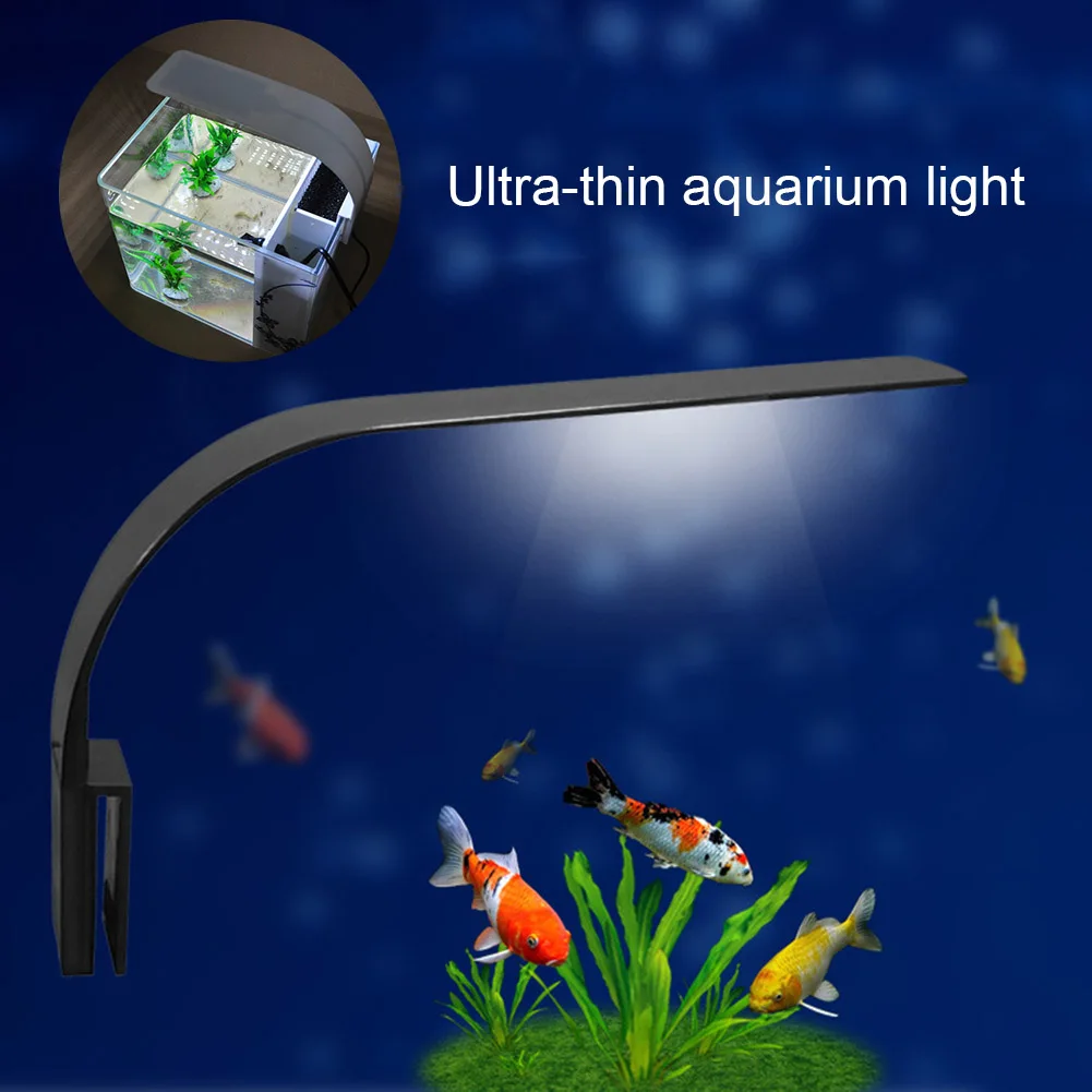 

Newly LED Aquarium Plants Grow Light 10W Aquatic Plant Lighting Clip-on Lamp for Fish Tank TE889