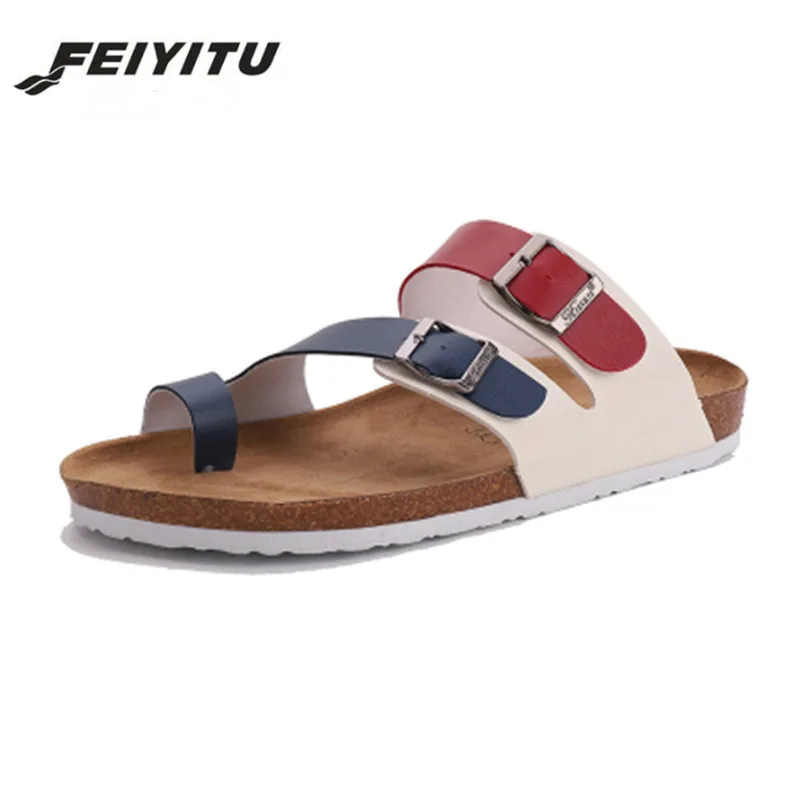 FeiYiTu/Летняя стильная обувь Мужские ортопедические сандалии для влюбленных