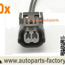 Длинные Юэ 10 шт 2-способ IAT ECT Vtec разъем косичку чехол для Honda acura пилотное соглашение 6"