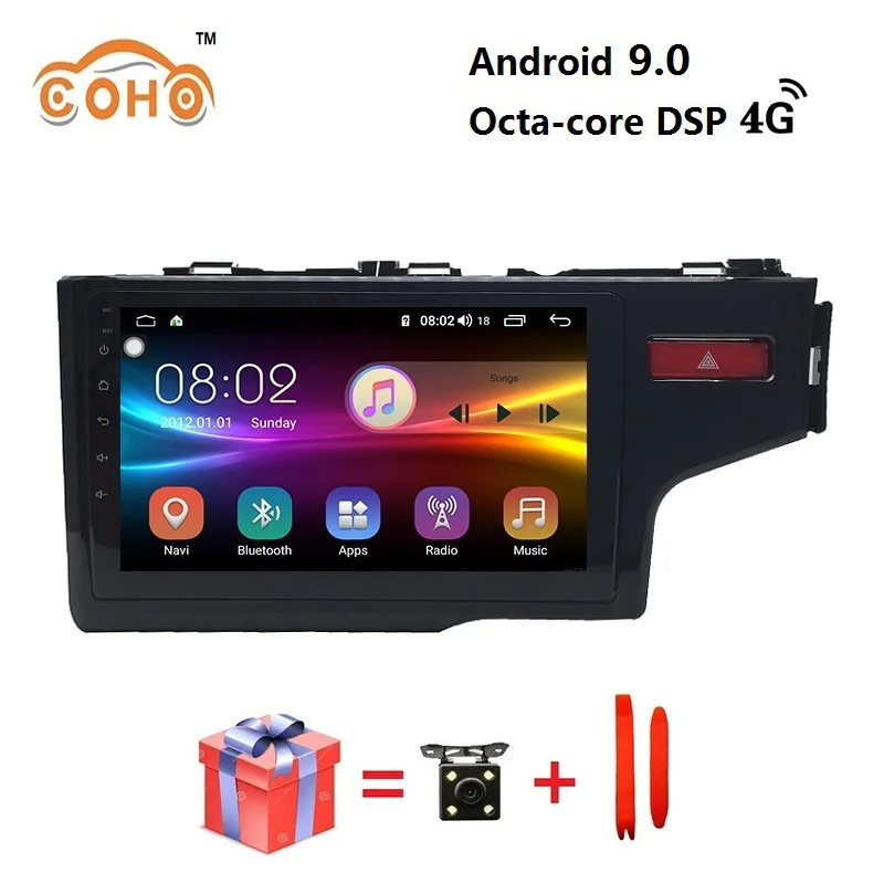 

Android 9.0 8-core 4/64G navigatie auto radio android 1 din Carplay for 2014 Honda FIT/jazz RHD