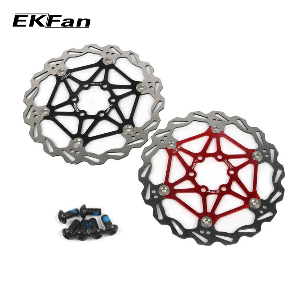 

MEIJUN 160mm 180mm 203mm Mountain Bike Cassette Floating Disc 6 Holes Disc Brake Rotor Cycling Bicycle Part