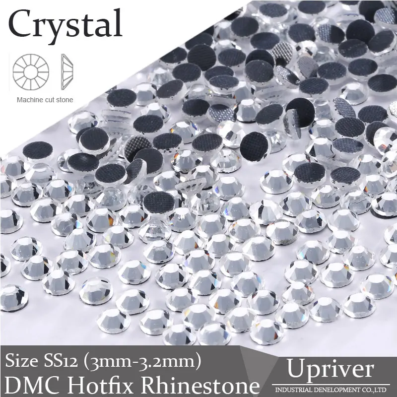 Buy SS12 Stones And Crystals Glue Crystal Rhinestones For Clothes Weeding Dress
