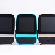 Мода 1.5 дюймов TFT Экран 8 ГБ HiFi часы mp3 плеер смарт задняя clip Sport Часы MP3 плеер с FM радио шагомер