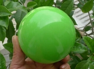 

Free Shipping> Glow In The Dark Stone quartz crystal sphere ball 80mm