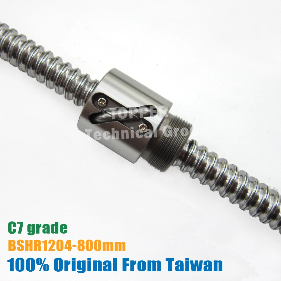 Taiwan TBI BSH1204 ball screw with BSH1204 nut miniature CNC parts BSH