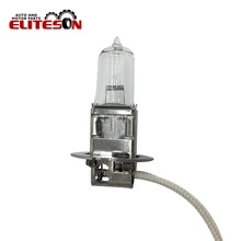 1 шт H3 12 V 55 W PK22S Белый Прозрачный автомобильные галогенные лампы для Автомобильная фара лампы автомобиль туман лампа для высокого освещения фокус