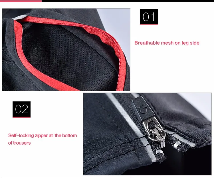 2017 Spring Summer Men Cycling Pants Bike Long Pants Quick Dry Anti-sweat Breathable Bicycle Trousers Reflective Cycle Equipment cycling pants (12)