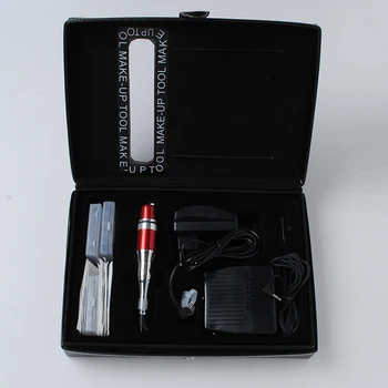 

Promotional Permanent Makeup Kits For Eyebrows Lip Machine 30needles and tips kit