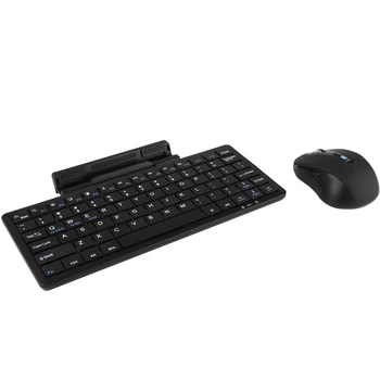 

MAORONG TRADING Wireless Bluetooth keyboard and mouse for ASUS Z370CG / ZenPad 3S 10 Tablet PC black keyboard + black mouse