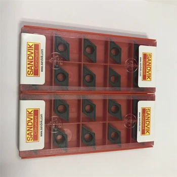 

DCMT11T304 KM3215 DCMT3(2.5)1 KM Carbide Inserts for Steel 10pcs