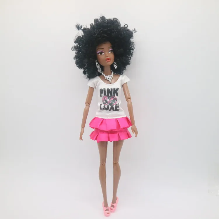Новые черные куклы кожи шарнирные куклы черные куклы