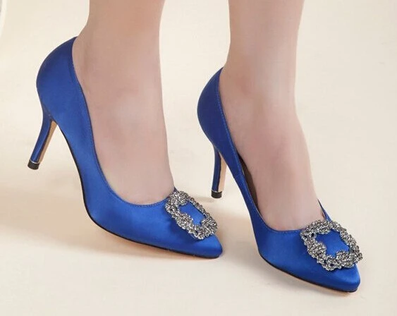 manolos wedding heels