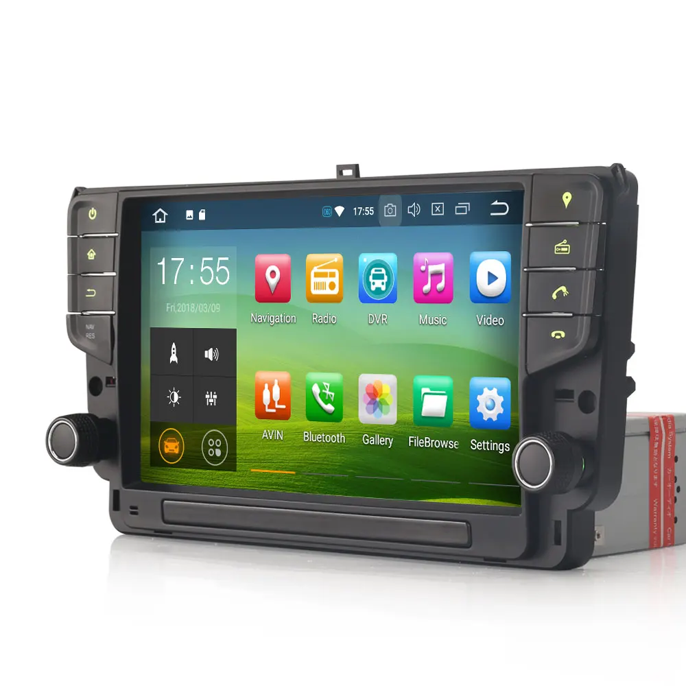 9 &quotAndroid 0 пирог OS автомобильный мультимидийный Навигатор Радио для Volkswagen Golf 7 2013