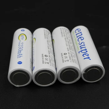

4pcs High Quality White 2250mAh BTY AA NI-MH Rechargeable Battery 1.2V Durable 14500 AA Batteries Cell For Power Bank Case