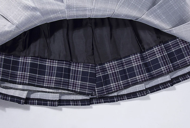 Harajuku клетчатая мини-юбка плиссе винтажная опрятная школьная юбка с высокой талией милый корейский стиль каваи ветер Косплей килт юбки для женщин
