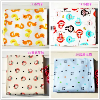 

COLOR 18-29 Cotton YARN Knitted Fabric QUILT BEDDING Sheet Bedspread Coverlet Cloth Sewing Accessories Diy 180*100cm