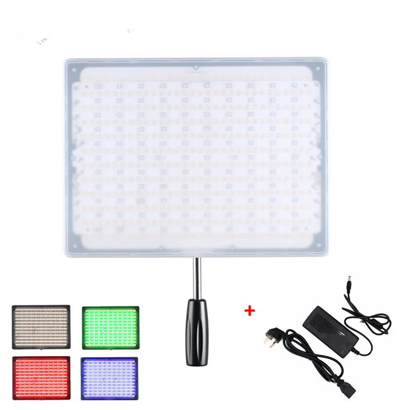 

YONGNUO YN600 RGB + Power Adapter LED Video Light Panel 5500K and 3200K-5500K with Wireless Bluetooth Remote