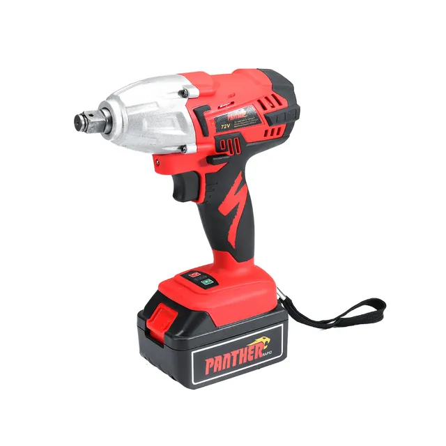 25V 8800Ah Li-ion Electric Impact Wrench 320Nm High Torque Impact Wrench Cordless 1/2 Batteries 1 Charger Power Tool