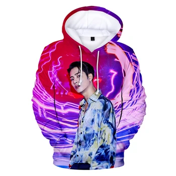 

Aikooki New Arrival Popular combination GOT7 3D Print Hoodie Men's Kpop Harajuku High Quality Long Sleeve Hooded Sweatshirt