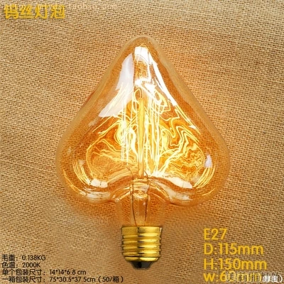 Лампа Эдисона E27 в стиле ретро 40 Вт St64 St58 A19|light bulb retro|edison bulbbombillas vintage |