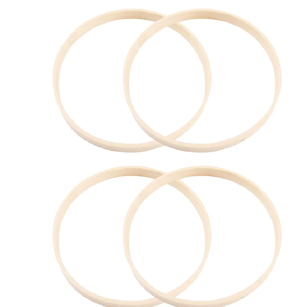 10Pcs 15cm/20cm/23cm/26cm Dream Catcher Ring Embroidery Hoop Bamboo Circle Round Wooden DIY Art Craft Cross Stitch Tools