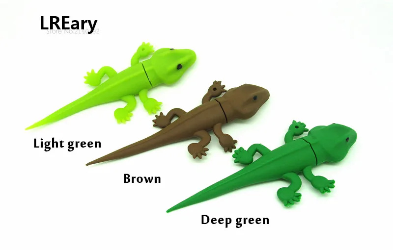 Usb флеш-накопитель Lizard/хамелеон, флеш-накопитель, карта памяти, подарок, 4 ГБ, 8 ГБ, 16 ГБ, 32 ГБ, мультяшный Gecko, персонализированные флешки