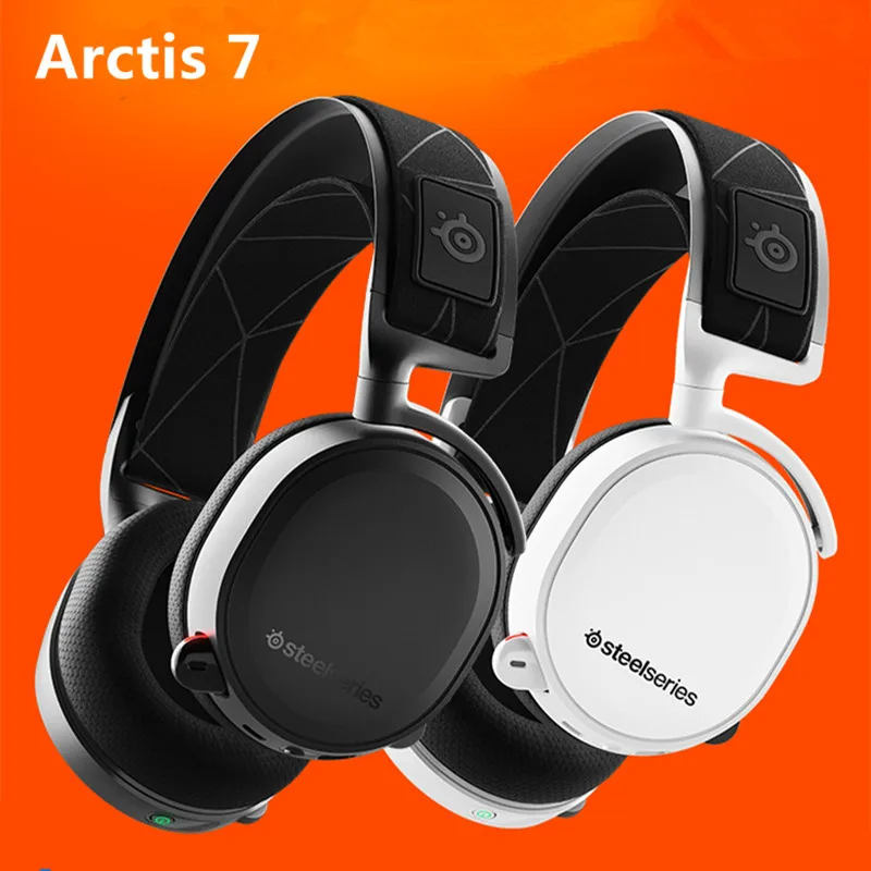  2019 Edition SteelSeries Arctis 7 Gaming Headset High DTSXv2.0 7.1 Wireless game headset Headphone 