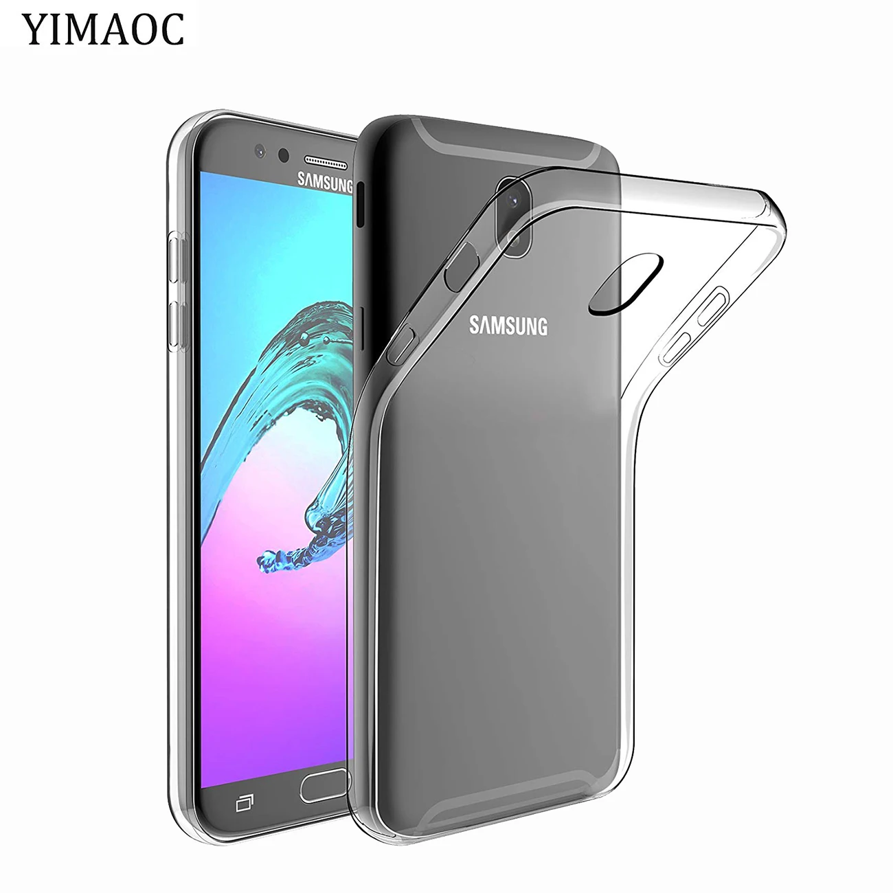 Мягкий силиконовый чехол из ТПУ для Samsung Galaxy J8 J3 J4 J5 J6 J7 Duo 2017 A2 Core A5 2016 A9 A8 A7 A6 Plus