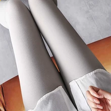 Женские модные новые летние Стрейчевые дышащие шелковые леггинсы, женские быстросохнущие однотонные узкие брюки-карандаш для активного отдыха