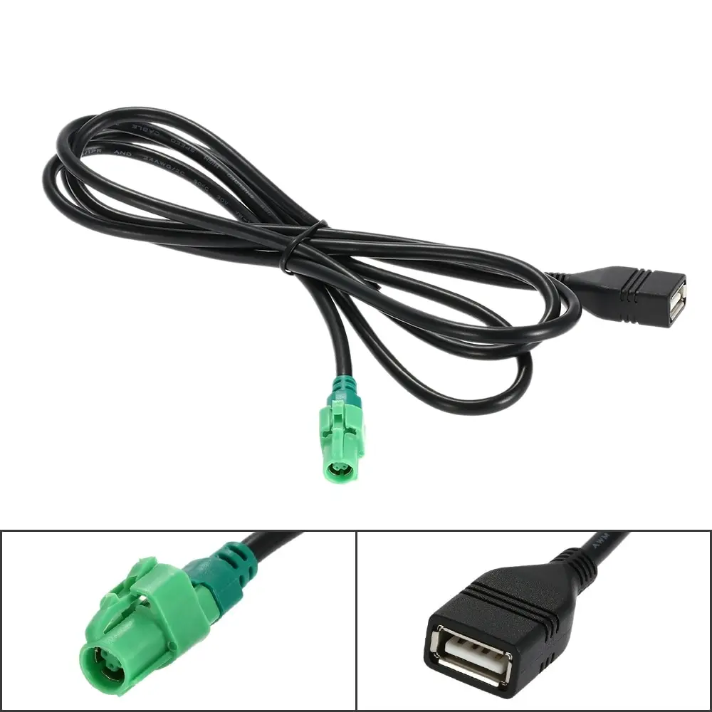 

USB Input Cable Wire Harness CD Player Aux Adapter for BMW 3 5 Series E90 E91 E92
